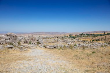 Türkiye 'de Hattusa, Bogazkale ve Corum manzarası
