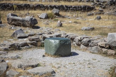 Türkiye 'de Hattusa, Bogazkale ve Corum manzarası