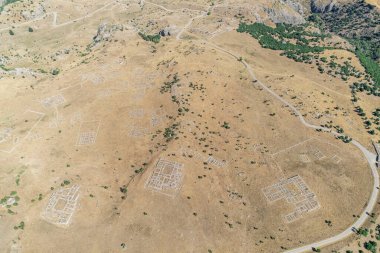 Türkiye 'de Hattusa, Bogazkale ve Corum manzarası