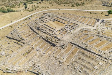 Türkiye 'de Hattusa, Bogazkale ve Corum manzarası