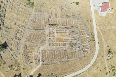 Türkiye 'de Hattusa, Bogazkale ve Corum manzarası