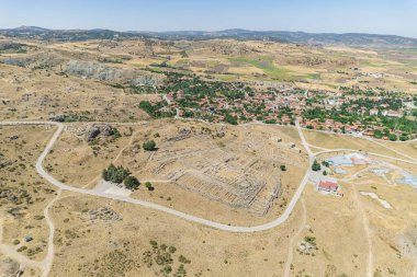 Türkiye 'de Hattusa, Bogazkale ve Corum manzarası