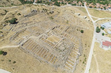Türkiye 'de Hattusa, Bogazkale ve Corum manzarası