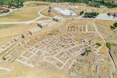 Türkiye 'de Hattusa, Bogazkale ve Corum manzarası
