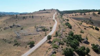 Türkiye 'de Hattusa, Bogazkale ve Corum manzarası