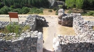 Türkiye 'de Hattusa, Bogazkale ve Corum manzarası