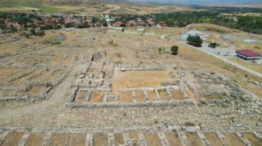 Türkiye 'de Hattusa, Bogazkale ve Corum manzarası