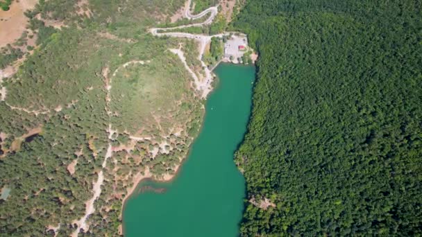 Krajina Jezera Borabay Tasově Amasja Turecko — Stock video