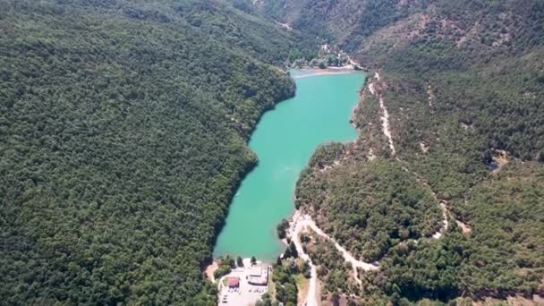 Paisaje Del Lago Borabay Tasova Amasya Turquía — Vídeos de Stock