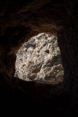 Kemaliye Erzincan 'daki Karanlık Kanyon manzarası