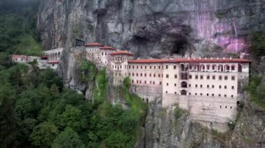 Sumela Manastırı (Smela Manastırı) İHA Fotoğrafı, Altndere Ulusal Parkı Maka, trabzon Türkiye (Türkiye))