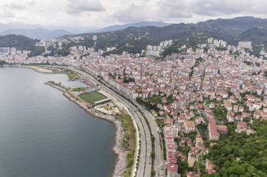 Giresun şehir manzarası Kuzey Türkiye 'den, nam-ı diğer Türkiye' nin Karadeniz bölgesi