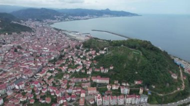 Giresun şehir manzarası Kuzey Türkiye 'den, nam-ı diğer Türkiye' nin Karadeniz bölgesi
