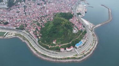 Giresun şehir manzarası Kuzey Türkiye 'den, nam-ı diğer Türkiye' nin Karadeniz bölgesi