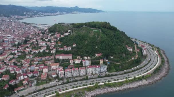 Giresun Vista Cidade Norte Turquia Aka Região Mar Negro Turquia — Vídeo de Stock