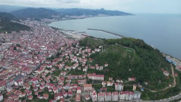 Giresun Vue Ville Nord Turquie Aka Région Mer Noire Turquie — Video