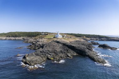 Sinop, Inceburun 'daki deniz feneri. Hindi. İnceburun, Türkiye 'nin en kuzey noktasıdır..