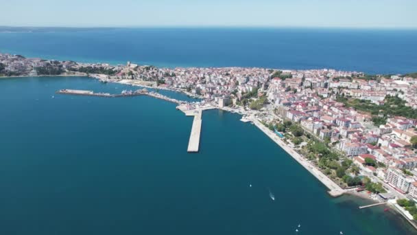 Σινόπ Τουρκία Βορειότερη Πόλη Της Τουρκίας Πόλη Sinop Επαρχία Sinop — Αρχείο Βίντεο