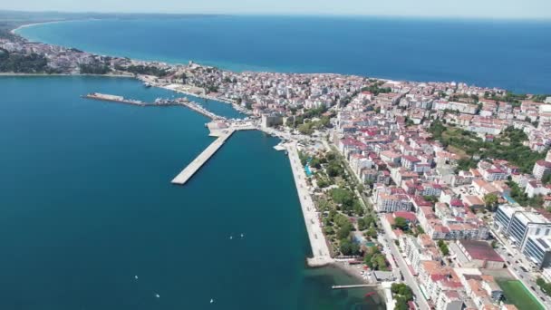 Σινόπ Τουρκία Βορειότερη Πόλη Της Τουρκίας Πόλη Sinop Επαρχία Sinop — Αρχείο Βίντεο