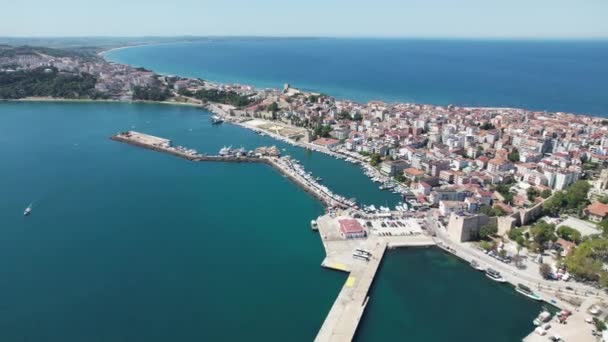 Sinop Turkiet Den Nordligaste Staden Turkiet Sinop City Sinopprovinsen Provins — Stockvideo