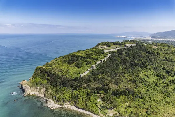 Turecko Pobřeží Černého Moře Provincie Aerial View Filyos Hrad Filyos Stock Fotografie
