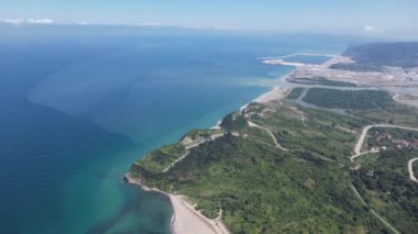 Türkiye, Karadeniz kıyıları, hava manzaralı filyolar. Filyolar Kalesi