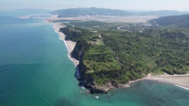 Türkiye, Karadeniz kıyıları, hava manzaralı filyolar. Filyolar Kalesi