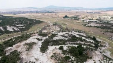 Tarihsel antik Phrygian (Phrygian Vadisi, Gordion) Vadisi. Vadi popüler bir turistik merkezdir..