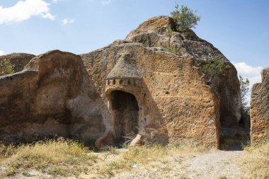Tarihsel antik Phrygian (Phrygian Vadisi, Gordion) Vadisi. Vadi popüler bir turistik merkezdir..