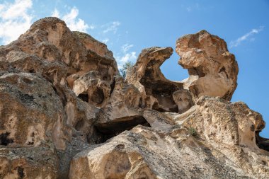 Tarihsel antik Phrygian (Phrygian Vadisi, Gordion) Vadisi. Vadi popüler bir turistik merkezdir..