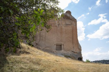 Tarihsel antik Phrygian (Phrygian Vadisi, Gordion) Vadisi. Vadi popüler bir turistik merkezdir..