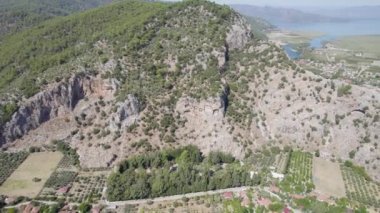 Ege Denizi İnsansız Hava Aracı Fotoğrafı Dalyan Gölü, Ortaca Mugla Türkiye