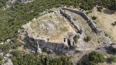 Yogurtcu Kalesi, Manisa - Türkiye. Eski kale
