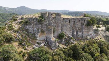 Yogurtcu Kalesi, Manisa - Türkiye. Eski kale