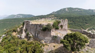 Yogurtcu Kalesi, Manisa - Türkiye. Eski kale