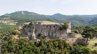 Yogurtcu Kalesi, Manisa - Türkiye. Eski kale