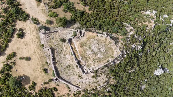 Yogurtcu Kalesi, Manisa - Türkiye. Eski kale