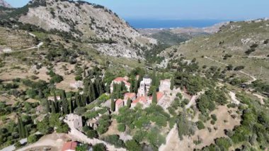 Yunanistan 'ın Chios adasındaki Nea Moni Manastırı