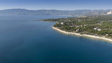 Drone 'dan Corinth Kanalı.