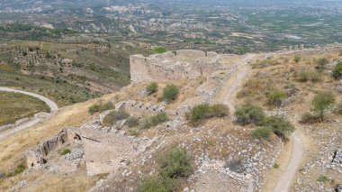 Akrokorint Kalesi, Yukarı Korint, Antik Korint Mora 'nın Akropolü, Yunanistan