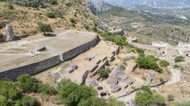 Akrokorint Kalesi, Yukarı Korint, Antik Korint Mora 'nın Akropolü, Yunanistan