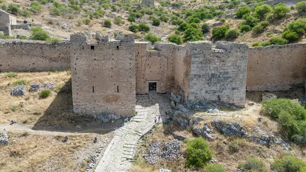 Akrokorint Kalesi, Yukarı Korint, Antik Korint Mora 'nın Akropolü, Yunanistan