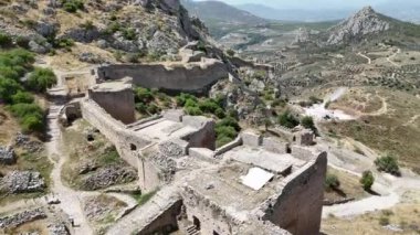 Akrokorint Kalesi, Yukarı Korint, Antik Korint Mora 'nın Akropolü, Yunanistan