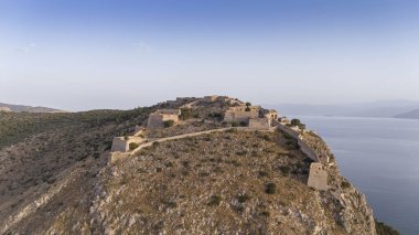 Nafplio şehri ve limanı, Moreloponnese, Yunanistan.