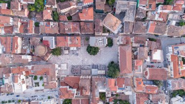 Nafplio şehri ve limanı, Moreloponnese, Yunanistan.
