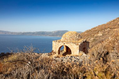 Monemvasia, Laconia, The Moreloponnese, Yunanistan, Avrupa