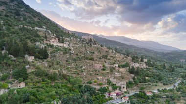 Yunanistan 'ın Mystras kentindeki harabeler - arkeoloji geçmişi