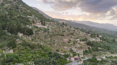 Yunanistan 'ın Mystras kentindeki harabeler - arkeoloji geçmişi