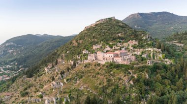 Yunanistan 'ın Mystras kentindeki harabeler - arkeoloji geçmişi