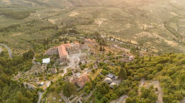 Yunanistan 'ın Mystras kentindeki harabeler - arkeoloji geçmişi
